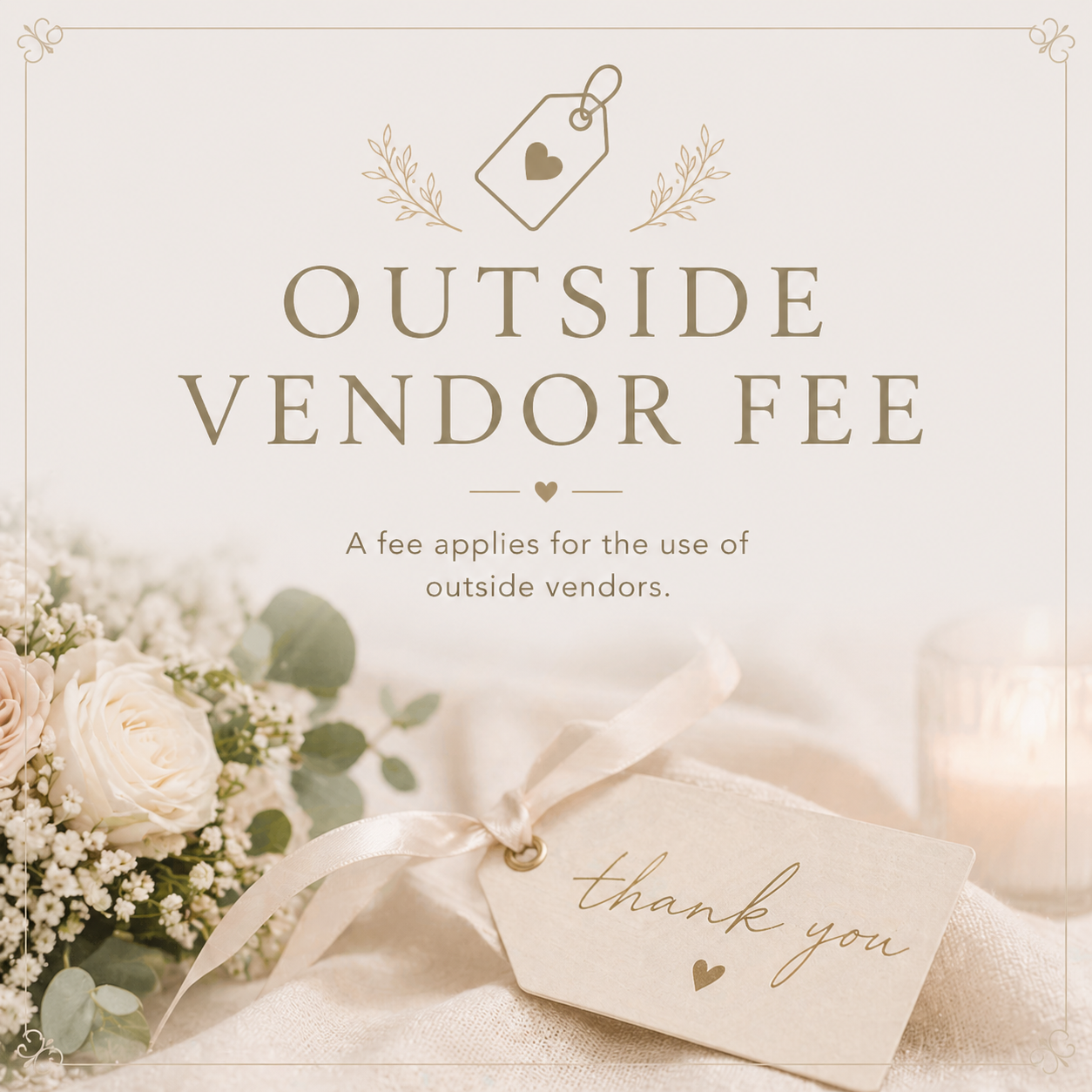 Outside Vendor Fee
