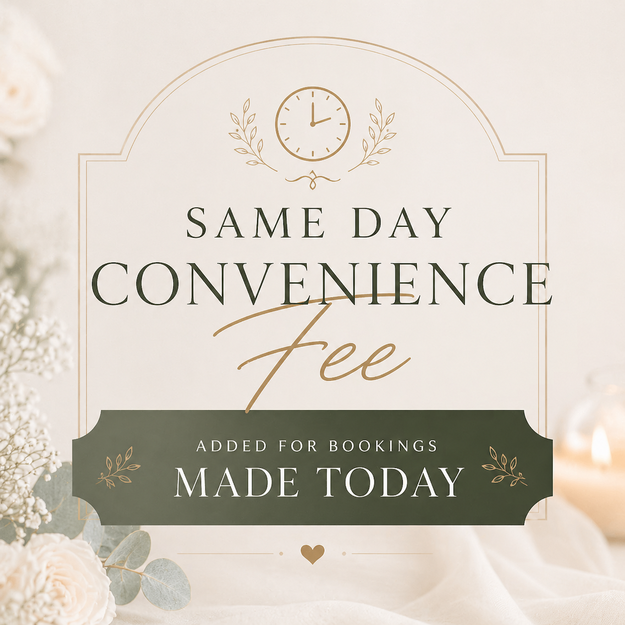 Same-Day Convenience Fee